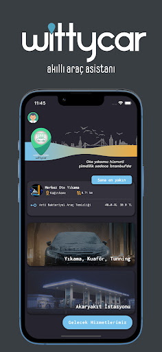 Android application WittyCar screenshort