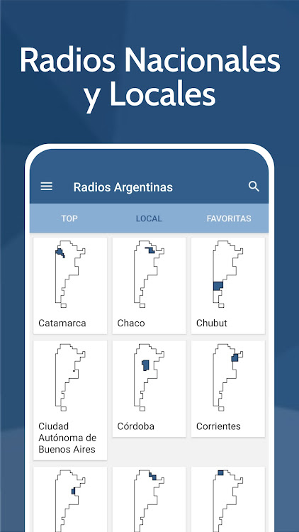 Radios Argentinas FM en Vivo - 3.9 - (Android)
