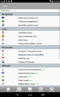 CCW – Concealed Carry 50 State Screenshot