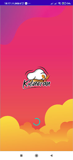 Android application Kulineran screenshort