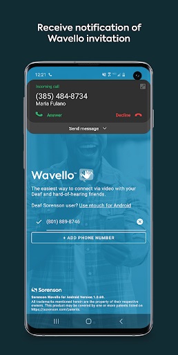 Screenshot of Sorenson Wavello