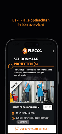 FLEOX app Screen 2