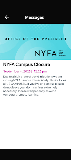 NYFA Screenshot