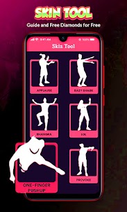FFF FF Skin Tool Elite pass Emote skin Apk for Android 1