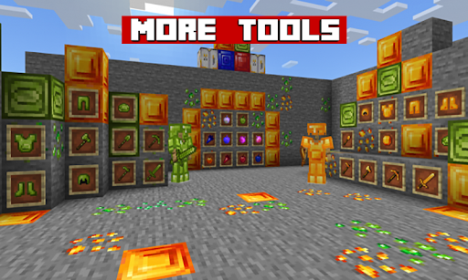 Android application More Tools Mods for Minecraft screenshort