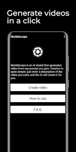 Modelscope: AI Video Generator