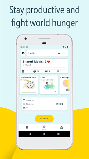 Android application Focusy: Make the world better screenshort