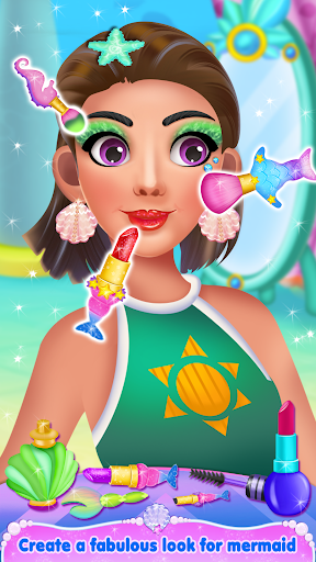 Android application Mermaid mom makeover screenshort