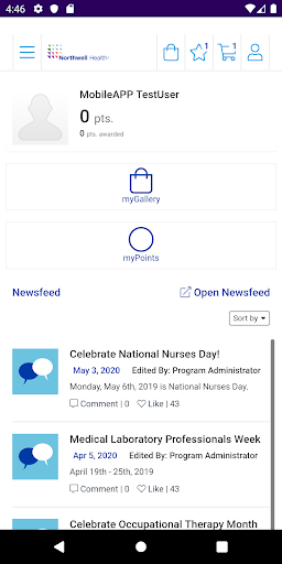 myRecognition Screen 2