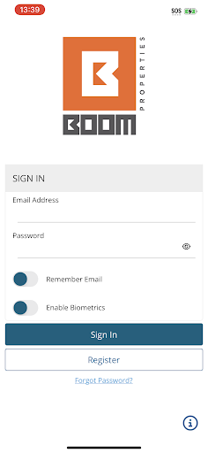 Android application BOOM Properties screenshort