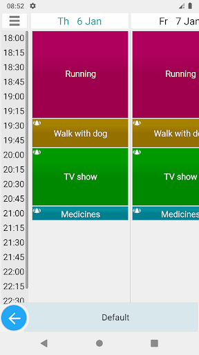 Week Plan Lt. Screen 2