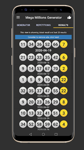 Mega Millions Generator Screen 3