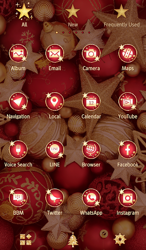 Christmas OrnamentsTheme Screen 3