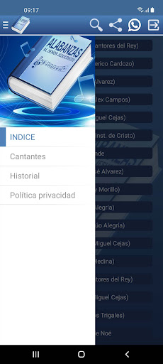 Letra de Alabanzas para cantar
