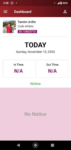 Android application HR4U screenshort