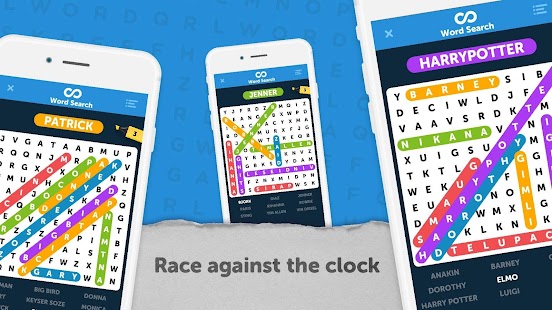 Infinite Word Search Puzzles Screenshot