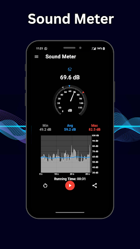 Sound Meter PRO Screen 3