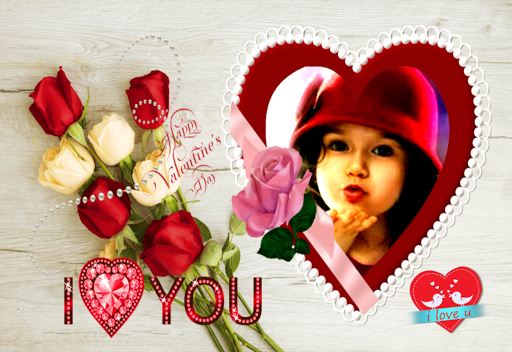 Android application Valentines Day Photo Frame screenshort