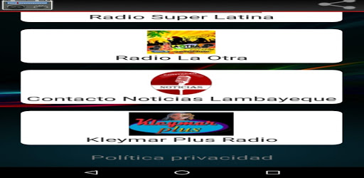 Radios De Lambayeque Screen 2