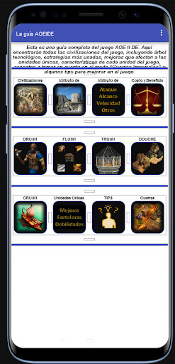 Android application GUIA_AOEIIDE screenshort