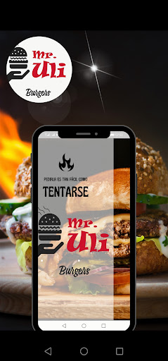 Android application Mr. Uli Burger screenshort
