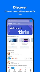 Tirin: Communities of Forum