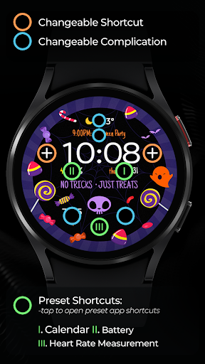 TVV Halloween 4 Watch Face screenshot 3