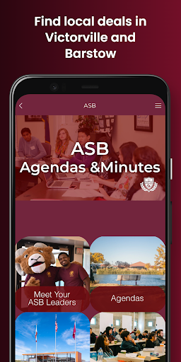Victor Valley College ASB Screen 2