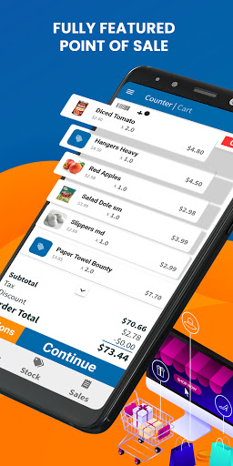 Android application POS & Stock Inventory Tracker screenshort