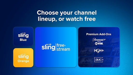 Sling TV: Live TV + Freestream Capture d'écran
