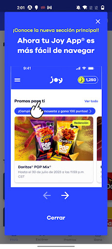 Joy App by PepsiCo Screen 2