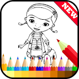 Draw Coloring Little Mcstuffins icon