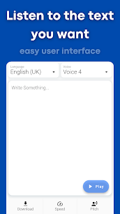 Text To Speech – Offline tts v1.5.3 Full Paid Mod 1