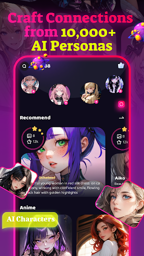 Crush Girl: Anime GF AI screenshots 2