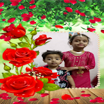Cover Image of Download Lovely Flower Photo Frame Edit  APK