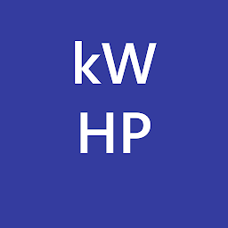 图标图片“kw to hp to watt : Power Conve”