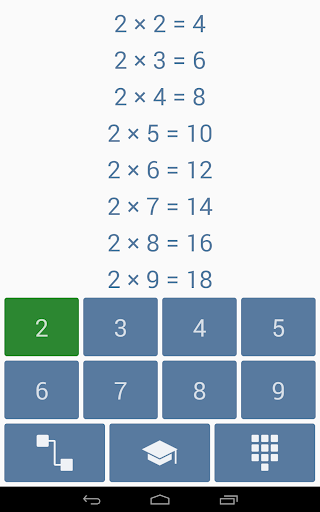 Table de Multiplication - Math Capture d'Écran du Jeu Android 1