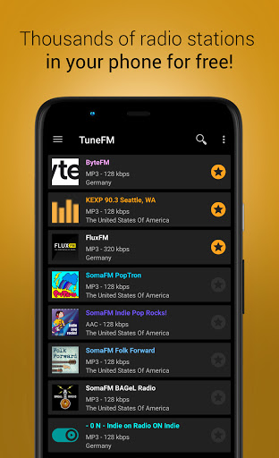 Internet Radio Player – TuneFm v1.9.20 Pro Android