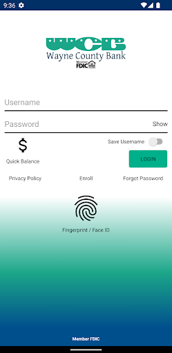 Android application WCB Mobile screenshort