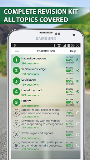 Screenshot of Dutch CBR Theory Exam 2024