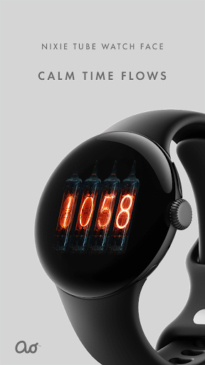 Nixie tube Watch Face Screen 3