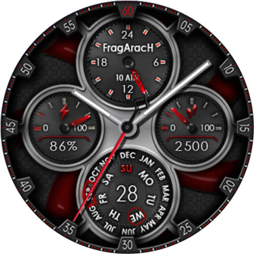 Analog FRAGARACH Watch face screenshot 12