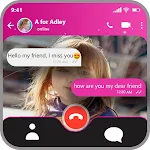 Cover Image of Unduh Fake call video a for adley 1.0 APK