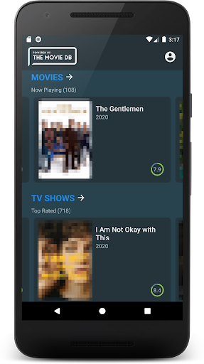 Android application TMDb Explorer screenshort