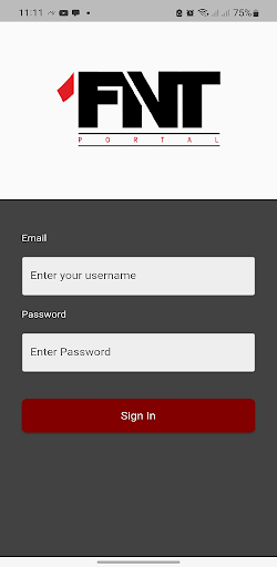 Android application FNT Portal Product Allocation screenshort