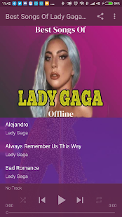 Best Songs Of Lady Gaga Offline 1.1 APK screenshots 2