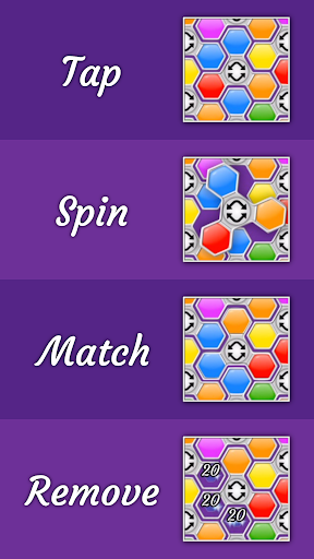 Android application Spin to Match 3 screenshort