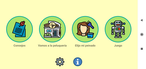Android application Peluqueriatea screenshort