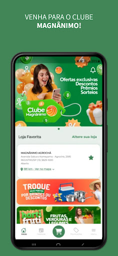 Android application Clube Magnânimo screenshort