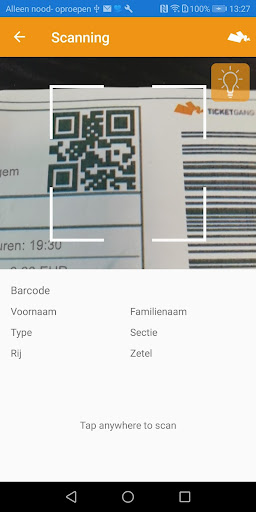 TicketGang Scanner Easy Screen 2